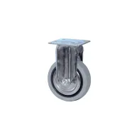 Ruota in gomma a piastra fissa Dimensioni Ø: Ø 80 mm