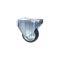 Ruota in gomma a piastra fissa Dimensioni Ø: Ø 80 mm