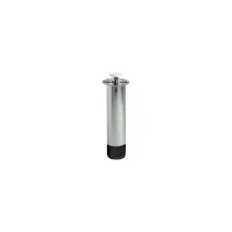 Piedini in metallo con vite serie "Kitchen" cromo Dimensioni m.: 120 mm.