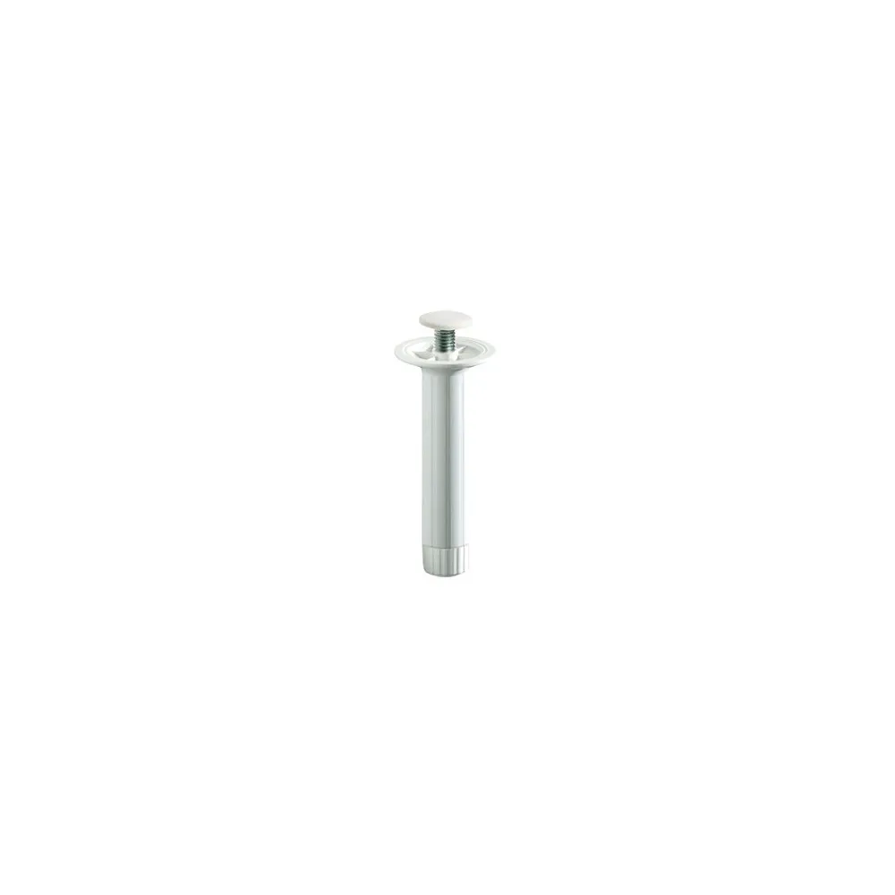 Piedini in plastica con vite serie "Kitchen" bianco 4 pz. Dimensioni m.: 100 mm. Piedini in plastica con vite serie "Kitchen" bianco 4 pz. Dimensioni m.: 100 mm.