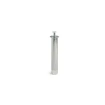 PIEDE TONDO REGOLABILE D35MM H100 CROMO Dimensioni X piedi 2°: Ø 35 X 100 mm.