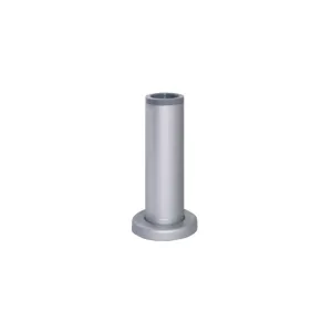 Piedino in metallo serie "Evolution" alluminio. Dimensioni X piedi: 100 mm X Ø 35 mm Base 60 mm