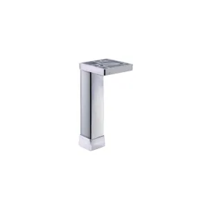 Piedino in metallo con flangia quadra Dimensioni X piedi: 120 mm