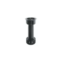 Kit 4 piedini plastica attacco integrato serie "Kitchen" nero Dimensioni m.: 100 mm.