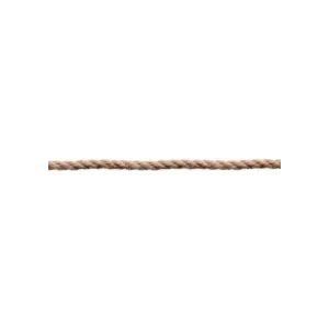 Corda in polipropilene color canapa - Al metro Dimensioni X 2°: Ø 6 mm X 180 mt