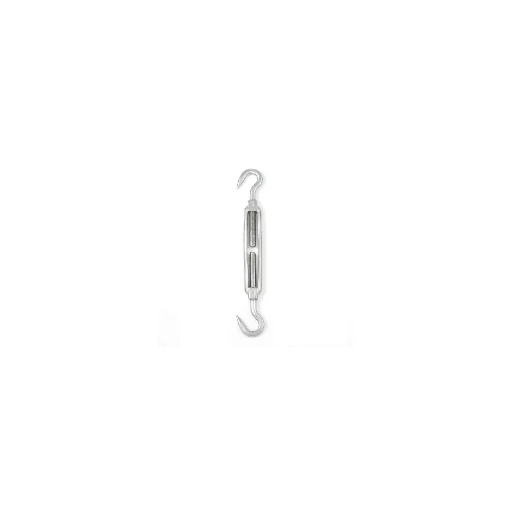 Tenditore a 2 ganci in acciaio zincato Tipo M: M8 Tenditore a 2 ganci in acciaio zincato Tipo M: M8