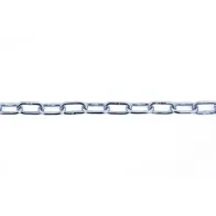 CATENA GENOVESE PRETAGLIATA IN ACCIAIO ZINCATO Ø3MM Lunghezza: 2,5 mt