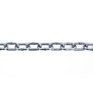 CATENA GENOVESE PRETAGLIATA IN ACCIAIO ZINCATO Ø5MM Lunghezza: 5 mt