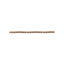 Corda in polipropilene color canapa - Al metro Dimensioni X 2°: Ø 12 mm X 50 mt
