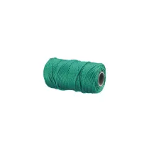 Treccia per veneziana in polipropilene Ø 3 mm. verde Dimensioni X 2°: Ø 3 mm X 50 mt.