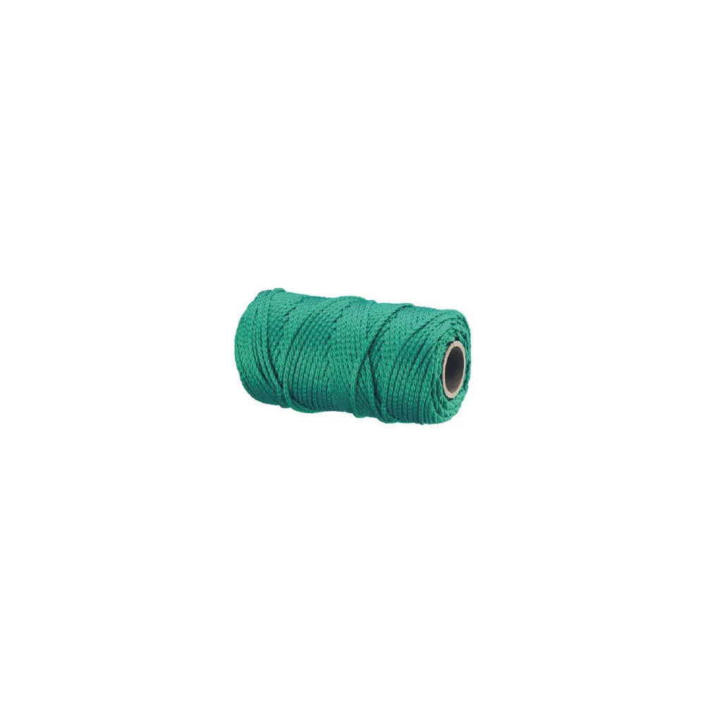 Treccia per veneziana in polipropilene Ø 3 mm. verde Dimensioni X 2°: Ø 3 mm X 50 mt.
