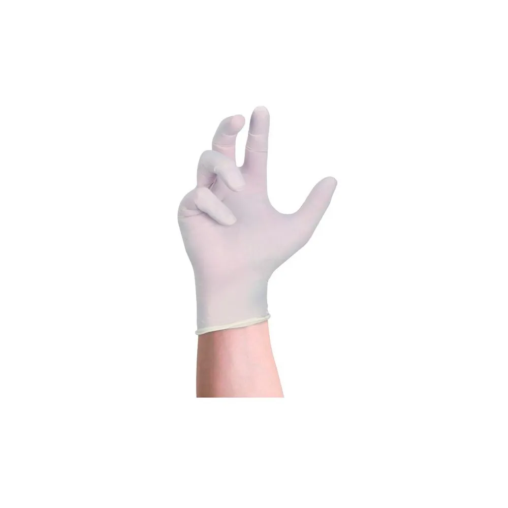 GUANTI LATEX MONOUSO VIGOR SET 100 PEZZI Taglie: L