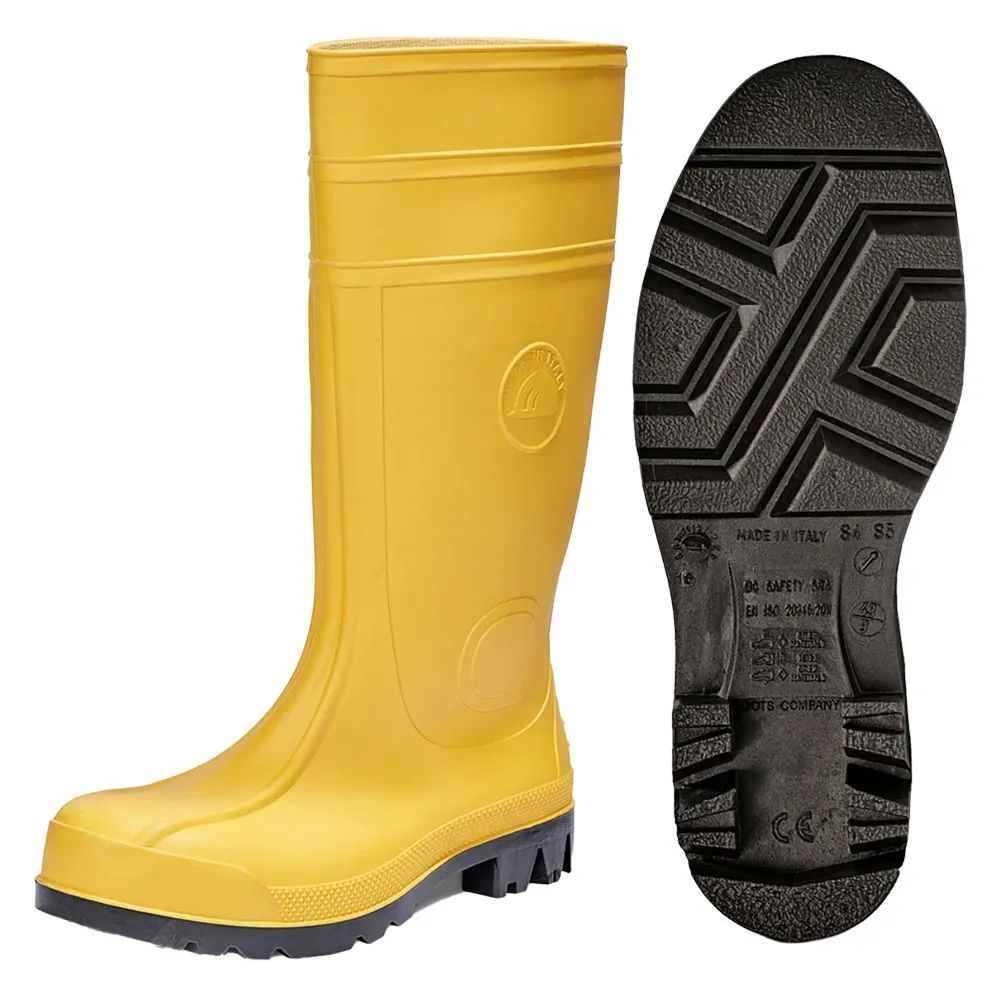 STIVALI ANTINFORTUNISTICA N. 41 - giallo STIVALI ANTINFORTUNISTICA N. 41 - giallo