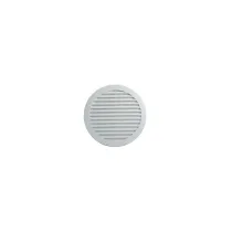 GRIGLIA AERAZIONE IN PLASTICA TONDA (60 mm, 80 mm, 100 mm, 120 mm) Dimensioni Ø: Ø 100 mm