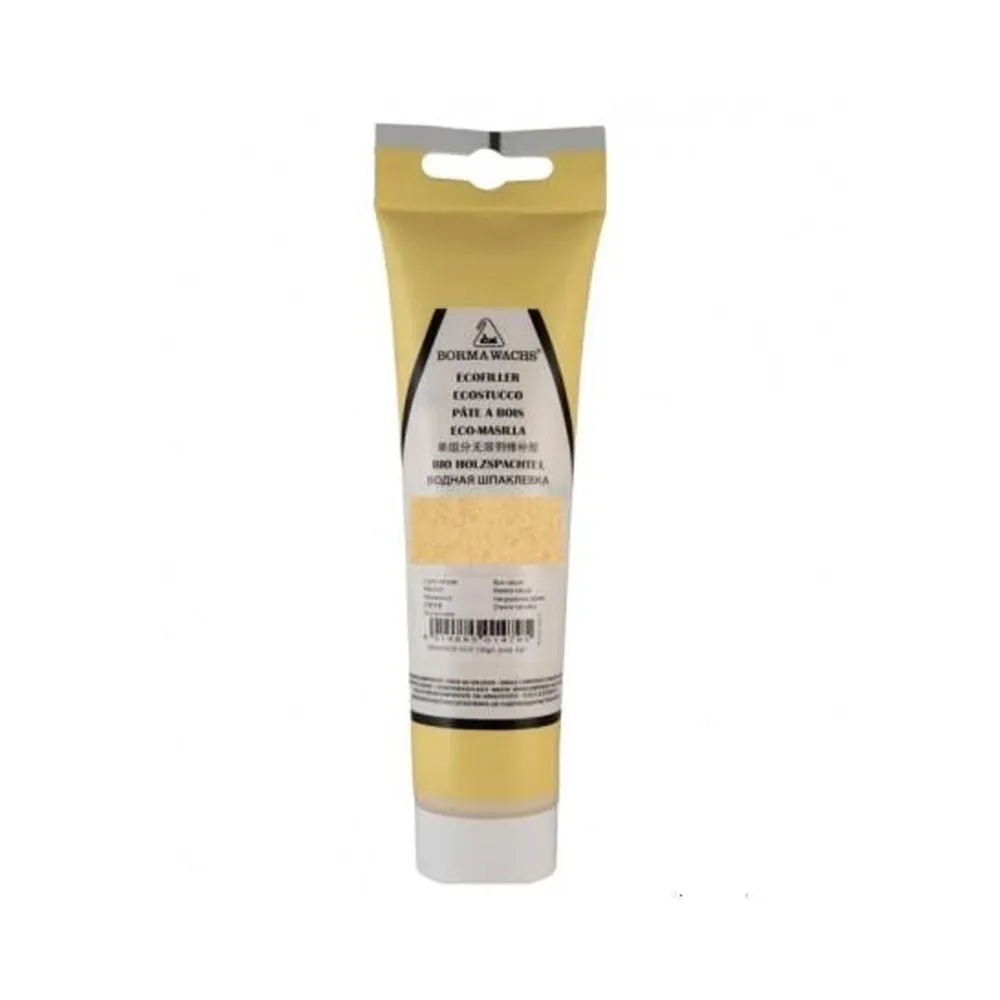 ECO STUCCO BORMA WACHS IN TUBETTO da 250 gr Colori Borma Wachs: 53 - NOCE CHIARO ECO STUCCO BORMA WACHS IN TUBETTO da 250 gr Colori Borma Wachs: 53 - NOCE CHIARO