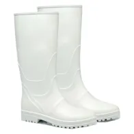 STIVALI 'GINOCCHIO' N. 45 - colore bianco