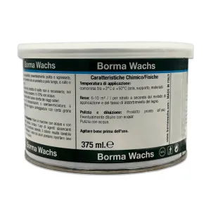 SHABBY CHIC PROVENZALE DECORGESSO ANTICANTE ALL'ACQUA 375 ml - Borma Wachs Colori Borma Wachs: 128 - ROSSO MATTONE