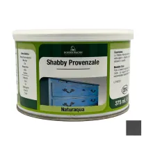 SHABBY CHIC PROVENZALE DECORGESSO ANTICANTE ALL'ACQUA 375 ml - Borma Wachs Colori Borma Wachs: 100 - GRIGIO CHIARO AGATA