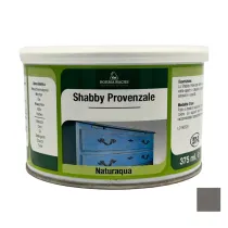 SHABBY CHIC PROVENZALE DECORGESSO ANTICANTE ALL'ACQUA 375 ml - Borma Wachs Colori Borma Wachs: 100 - GRIGIO CHIARO AGATA