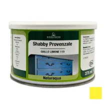 SHABBY CHIC PROVENZALE DECORGESSO ANTICANTE ALL'ACQUA 375 ml - Borma Wachs Colori Borma Wachs: 120 - GIALLO OSSIDO