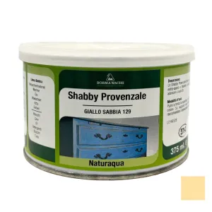 SHABBY CHIC PROVENZALE DECORGESSO ANTICANTE ALL'ACQUA 375 ml - Borma Wachs Colori Borma Wachs: 120 - GIALLO OSSIDO