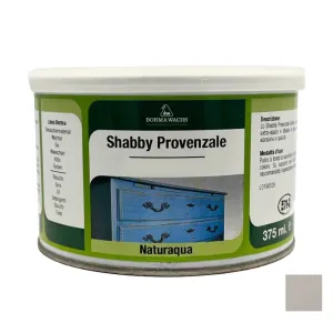 SHABBY CHIC PROVENZALE DECORGESSO ANTICANTE ALL'ACQUA 375 ml - Borma Wachs Colori Borma Wachs: 7014 - GRIGIO SETA