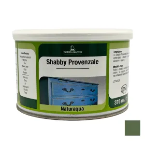 SHABBY CHIC PROVENZALE DECORGESSO ANTICANTE ALL'ACQUA 375 ml - Borma Wachs Colori Borma Wachs: 133 - VERDE SALVIA