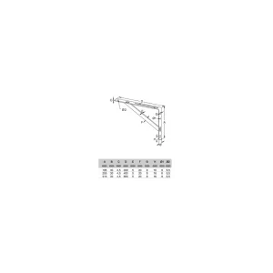 REGGIMENSOLE OBELIX ZINCATA Dimensioni reggipiani: 40 cm