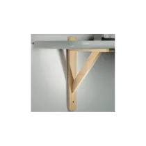 REGGIMENSOLE SQUADRA IN LEGNO NATURALE Dimensioni reggipiani: 23 cm