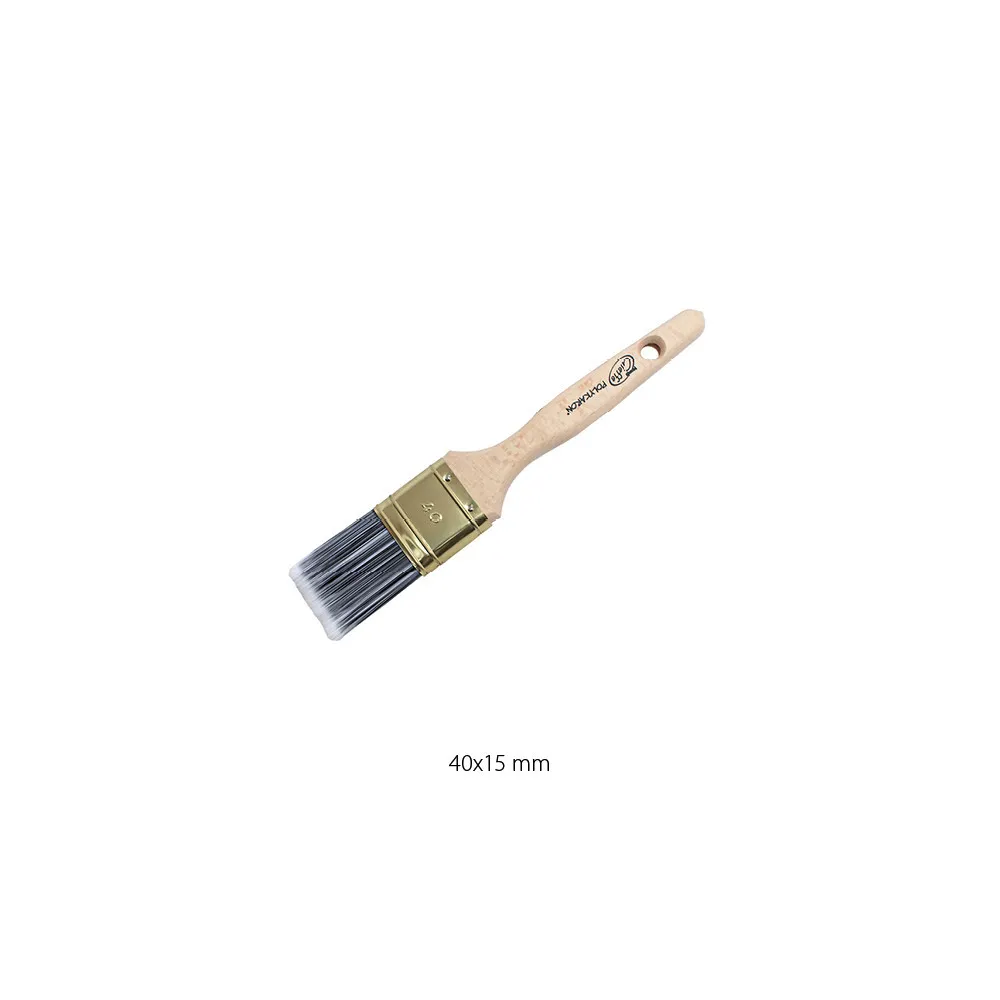 PENNELLESSA GIEFFE POLYKARON S/34 (Misura a scelta) Dimensioni pennelli: 40 x 15 mm PENNELLESSA GIEFFE POLYKARON S/34 (Misura a scelta) Dimensioni pennelli: 40 x 15 mm