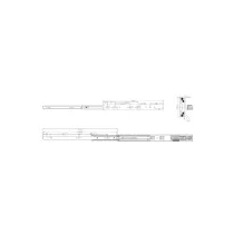 GUIDE ESTENDIBILI ESTRAZIONE TOTALE SOFT CLOSE Lunghezza guide/paraspifferi: 40 cm GUIDE ESTENDIBILI ESTRAZIONE TOTALE SOFT CLOSE Lunghezza guide/paraspifferi: 40 cm