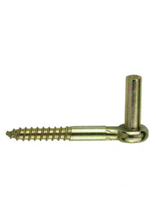 Screw bolt Ø 13 mm, L. 110 mm. - yellow zinc-plated