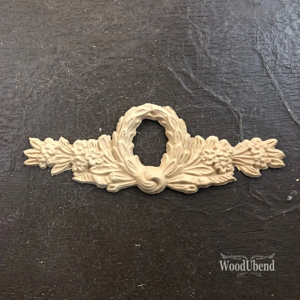 FREGIO DECORATIVO "CORONA DI ALLORO" WOODUBEND FREGIO DECORATIVO "CORONA DI ALLORO" WOODUBEND
