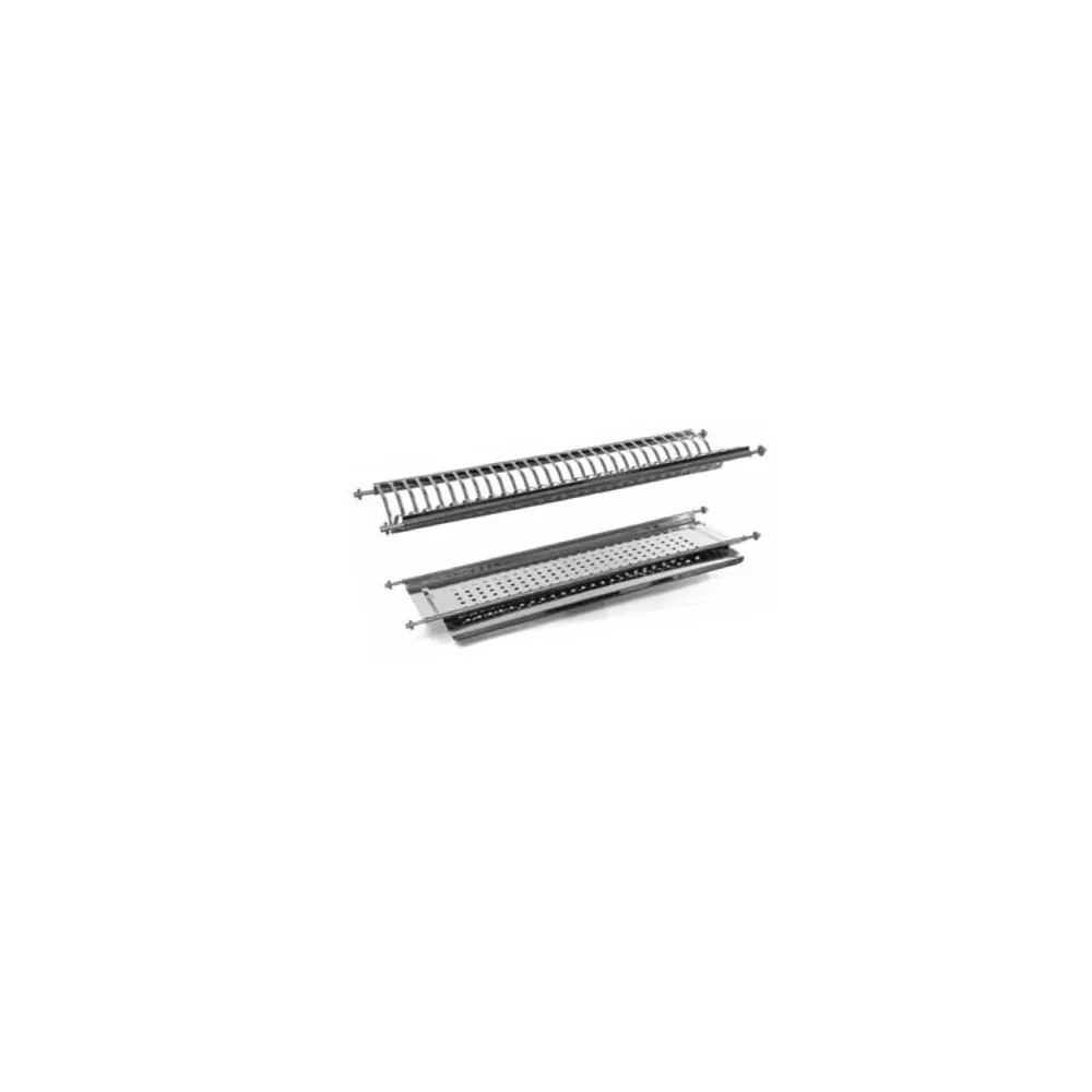 SCOLAPIATTI A MOLLA 66CM ACCIAIO INOX