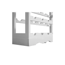 CANTINETTA CLASSICA CON 24 VANI 70 X 70 X 22CM