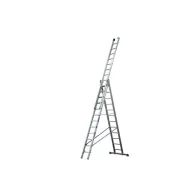 SCALA ALLUNIMIO AZZURRA 10+10+10 GRADINI 300-710 CM