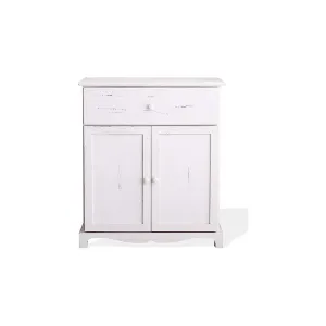 CREDENZA 1 CASSETTO e 2 ANTE 70X60X30CM