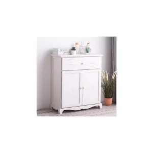 CREDENZA 1 CASSETTO e 2 ANTE 70X60X30CM