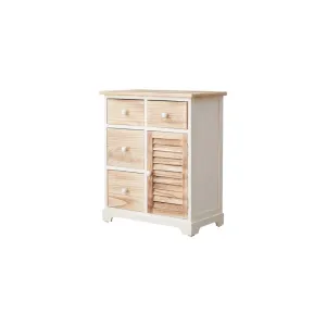 CASSETTIERA CREDENZA 4 CASS.1ANTA 70X60X30cm