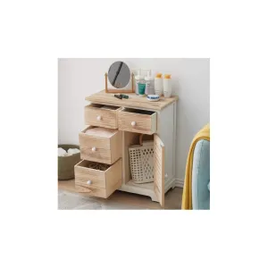 CASSETTIERA CREDENZA 4 CASS.1ANTA 70X60X30cm