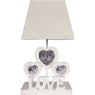 LAMPADA COMODINO 3 CORNICI STILE SHABBY