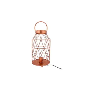 Lampada Abat-Jour Colore rame in metallo