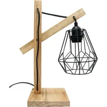 LAMPADA DA TAVOLO SCANDINAVA ABAT-JOUR 38x26x15CM (AxLxP)