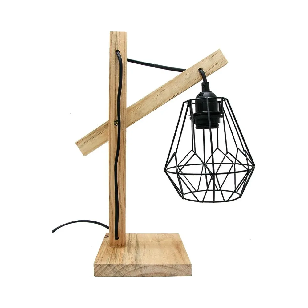 LAMPADA DA TAVOLO SCANDINAVA ABAT-JOUR 38x26x15CM (AxLxP) LAMPADA DA TAVOLO SCANDINAVA ABAT-JOUR 38x26x15CM (AxLxP)