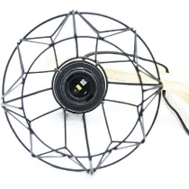 LAMPADA DA TAVOLO SCANDINAVA ABAT-JOUR 38x26x15CM (AxLxP)