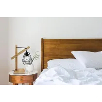 LAMPADA DA TAVOLO SCANDINAVA ABAT-JOUR 38x26x15CM (AxLxP)