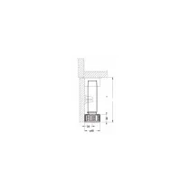 PIEDINO Per Cucina Altezza 10 cm ZINCATO CONICO