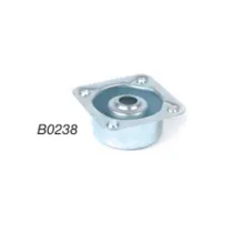 ATTACCO PER PIEDINO CONICO ZINCATO B0236-B0237
