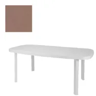 TAVOLO ULISSE 177X86CM TORTORA