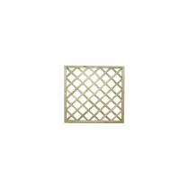 GRIGLIATO PINO IMPREGNATO MOD.35 CM.90X90H